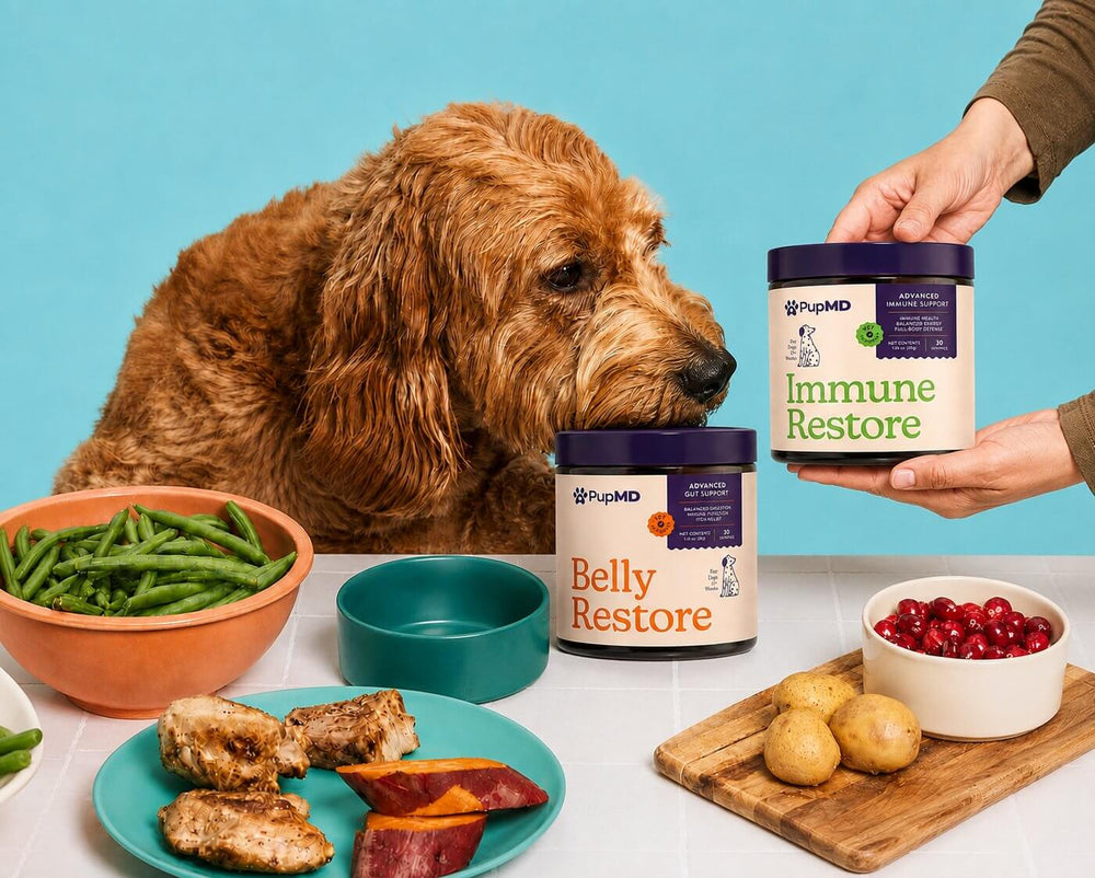 Happy healthy dog