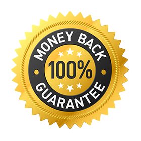 100% Money-Back   Guarantee